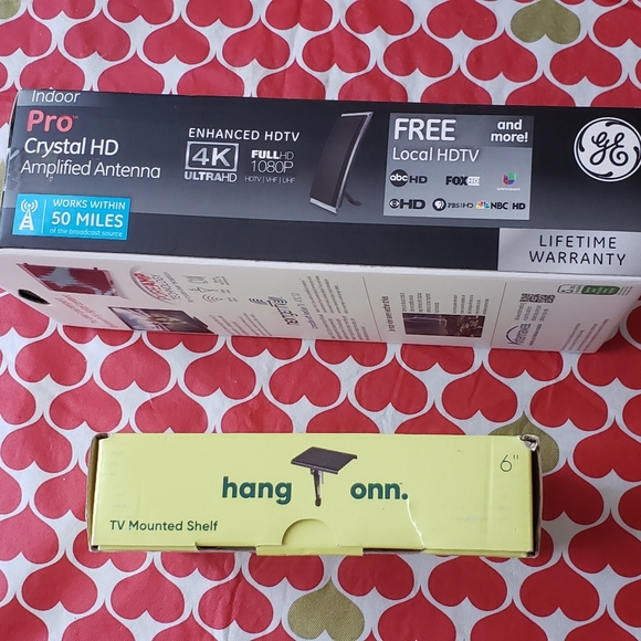 GE and Hang Onn Media Shelve Hang Onn 6 Tv Mount Ge Indoor Pro